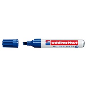 EDDING No.1 Perm.Marker blau 10er (4-1003)