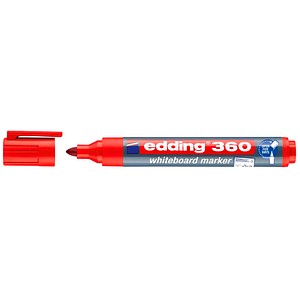 EDDING Whiteboardmarker 360 whiteboard marker Rot 4-360002