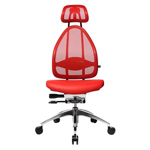 Topstar Bürostuhl Open Art, J1900S01 rot, alu Stoff