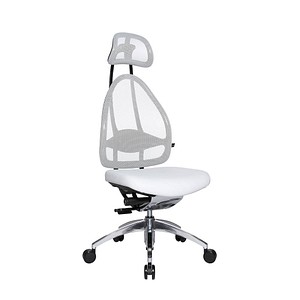 Topstar Bürostuhl Open Art, J1900S03 weiß, alu Stoff