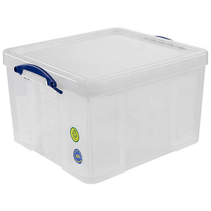 Really Useful Box Aufbewahrungsbox 42 Liter, transparent (24801170)