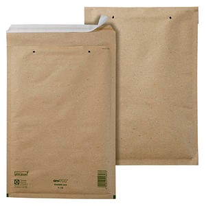 100 aroFOL® CLASSIC Luftpolstertaschen eco braun für DIN C4