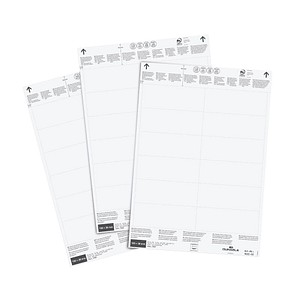 DURABLE Einsteckschilder für Logistiktaschen 100 x 38 mm 1 Packung 102202