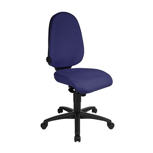 Topstar Bürostuhl Syncro Pro 5, S500 G26S blau, schwarz Stoff