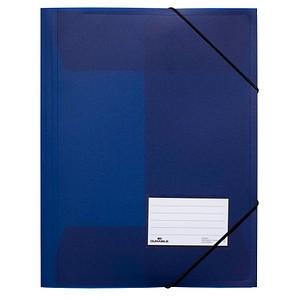 5 DURABLE Eckspanner DIN A4 dunkelblau