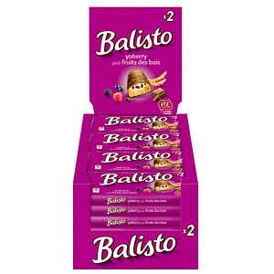 Balisto Joghurt-Beeren-Mix Schokoriegel 20 Riegel