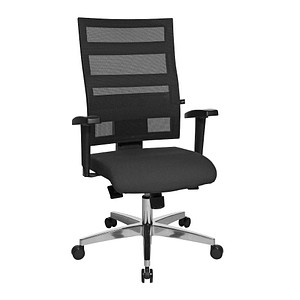 Topstar Bürostuhl X-Pander, 959T T200 schwarz, alu Stoff