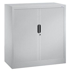 CP Omnispace Rollladenschrank silber 2 Fachböden 100,0 x 42,0 x 103,0 cm
