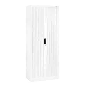 CP Omnispace Rollladenschrank verkehrsweiß 4 Fachböden 80,0 x 42,0 x 198,0 cm