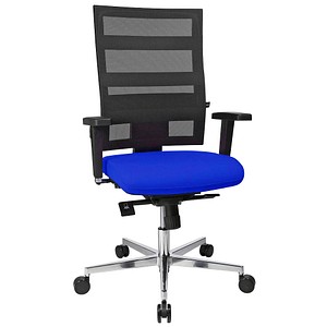 Topstar Bürostuhl Sitness X-Pander Plus, SI959WGT380 blau, alu Stoff