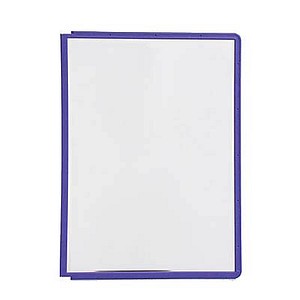 DURABLE Sichttafel SHERPA, DIN A4, Rahmen: blau-violett stabiler, voll umlaufen