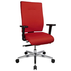 Topstar Bürostuhl Sitness 70, PS79BH W51 rot, alu Stoff