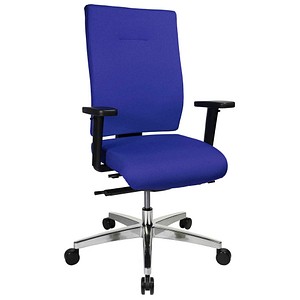 Topstar Bürostuhl Sitness 70, PS79BH W56 blau, alu Stoff