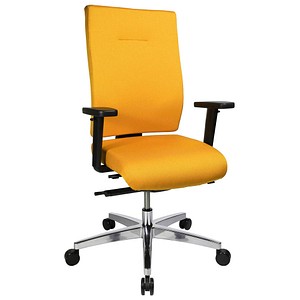 Topstar Bürostuhl Sitness 70, PS79BH W59 gelb, alu Stoff