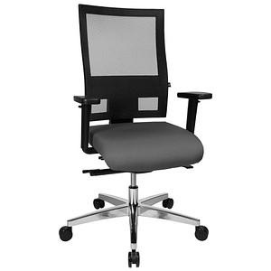 Topstar Bürostuhl Sitness 60, PS69BH W52 anthrazit, schwarz, alu Stoff