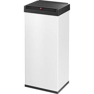 Großraum-Müllbox Big-Box Swing XL silber, 52 Liter mit selbstschließendem Schwingdeckel
