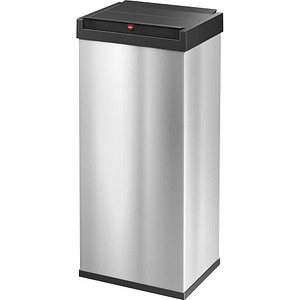 Großraum-Müllbox Big-Box Swing XL Edelstahl, 52 Liter Liter mit selbstschließendem Schwingdeckel