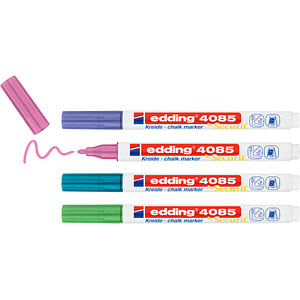 edding 4085 metallic Kreidemarker farbsortiert 1,0 - 2,0 mm