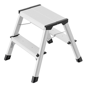 HAILO -Werk Hailo L90 - Stufenleiter - 2 Stufen - 2 Abschnitte - Arbeitshöhe: 2