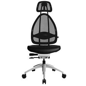 Topstar Bürostuhl OPEN ART, J1700S10 schwarz, silber Stoff