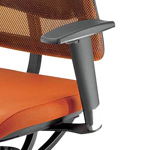 2 Topstar Armlehnen schwarz für Open Art, Open Base