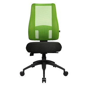 Topstar Bürostuhl Lady Sitness® Deluxe, LT20B0W505 grün, schwarz, schwarz Stoff