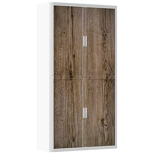 PAPERFLOW Rollladenschrank  Holz3 Fachböden 110,0 x 41,5 x 204,0 cm