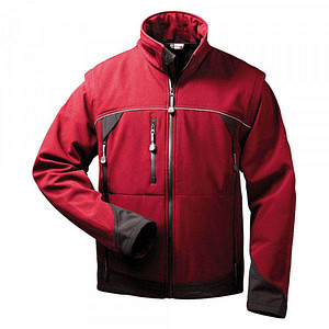 elysee® Herren Softshelljacke 2-in-1 SIGMA rot Größe M