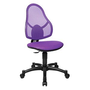 Topstar Kinderdrehstuhl Open Art® Junior, 71430 S07 violett, silber Stoff