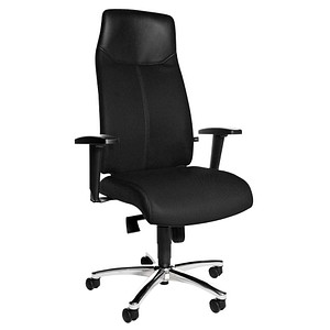 Topstar Bürostuhl High Sit Up, SU39T BG0 schwarz, chrom Stoff