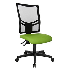 Topstar Bürostuhl Net Point 10, NX200 G05 apfelgrün, schwarz Stoff