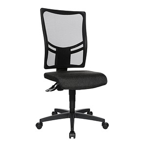 Topstar Bürostuhl Net Point 10, NX200 G22 anthrazit, schwarz Stoff