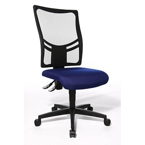 Topstar Bürostuhl Net Point 10, NX200 G26 royalblau, schwarz Stoff