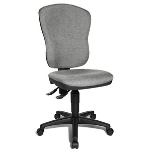 Topstar Bürostuhl Point 80, 8180 G23 hellgrau, schwarz Stoff