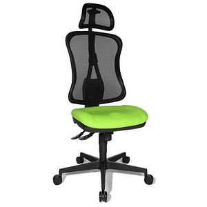 Topstar Bürostuhl Head Point SY apfelgrün, schwarz, schwarz Stoff