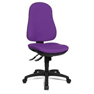 Topstar Bürostuhl Support SY, 8550 G03 violett, schwarz Stoff