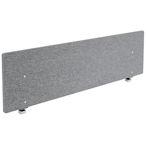 HAMMERBACHER Tischtrennwand grau 179,5 x 50,0 cm