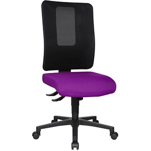 Topstar Bürostuhl Open X (N), OX1000 G030 lila, schwarz, schwarz Stoff