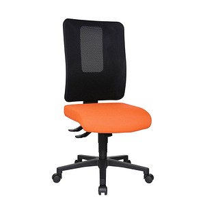 Topstar Bürostuhl Open X (N), OX1000 G040 orange, schwarz, schwarz Stoff
