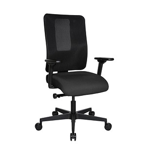 Topstar Bürostuhl Sitness Open X (N) Deluxe, OX300TW2 T220 anthrazit, schwarz, schwarz Stoff