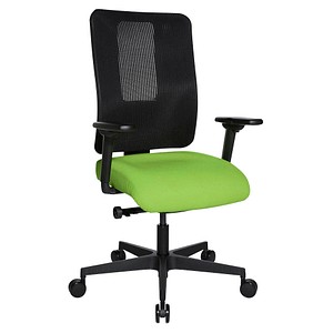 Topstar Bürostuhl Sitness Open X (N) Deluxe, OX300TW2 T350 apfelgrün, schwarz, schwarz Stoff