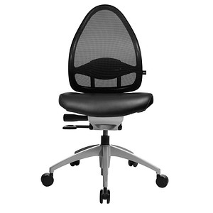 Topstar Bürostuhl OPEN BASE, J470S10 schwarz, silber Kunstleder