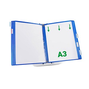 tarifold Sichttafelsystem 433101 DIN A3 blau mit 10 St. Sichttafeln