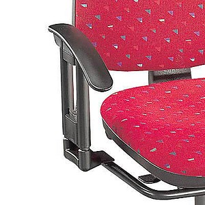 2 Topstar Armlehnen schwarz für Bürostühle