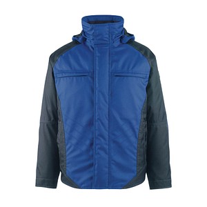 MASCOT® unisex Pilotenjacke Frankfurt kornblau, schwarz Größe 3XL