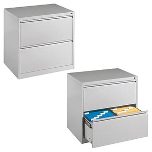 CP C 2000 Acurado Hängeregistraturschrank lichtgrau mit 2 Schubladen 78,7 x 59,0 x 73,3 cm