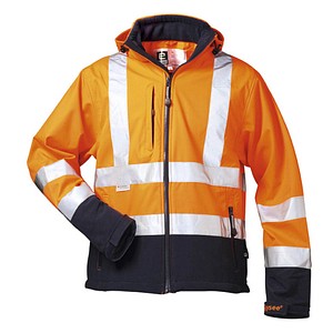 elysee® Herren Warnjacke BILL orange Größe S