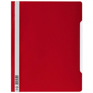 50 DURABLE Schnellhefter Kunststoff rot DIN A4 überbreit