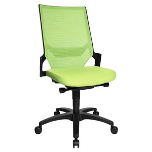 Topstar Bürostuhl Autosynchron®-1, AU1000 T35 grün, schwarz Stoff
