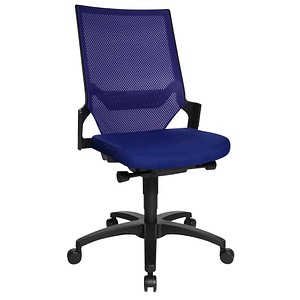 Topstar Bürostuhl Autosynchron®-1, AU1000 T38 blau, schwarz Stoff